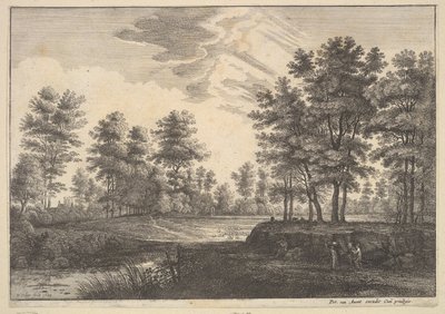 Paysage Boisé - Wenceslaus Hollar