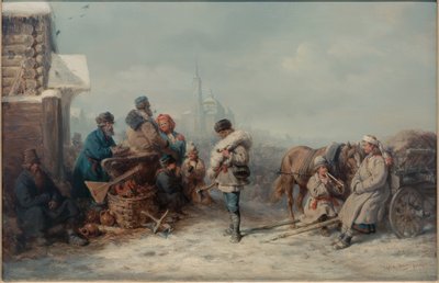 Foire à Jelna dans le gouvernement de Smolensk - Wilhelm Amandus Beer