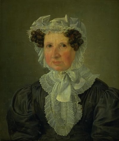 Portrait de Mademoiselle Nissen - Wilhelm Bendz