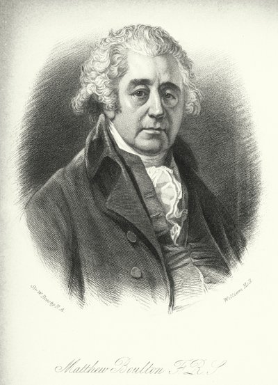 Matthew Boulton, FRS (gravure) - William (after) Beechey