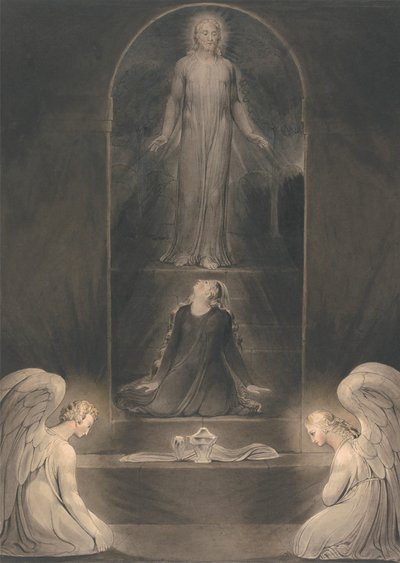 Marie-Madeleine au sépulcre - William Blake