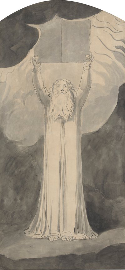 Moïse recevant la loi - William Blake