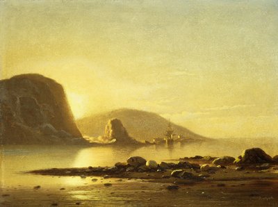 Crique au lever du soleil - William Bradford