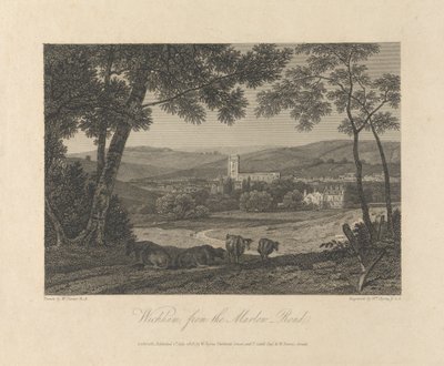 Wickham depuis la route de Marlow - William Byrne