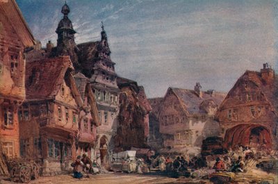 Giessen sur la Lahn, vers 1874 - William Callow