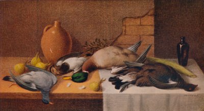 Nature morte avec oiseaux de gibier, c1895 - William Cruikshank