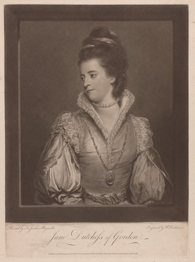 Jane Duchesse de Gordon - William Dickinson