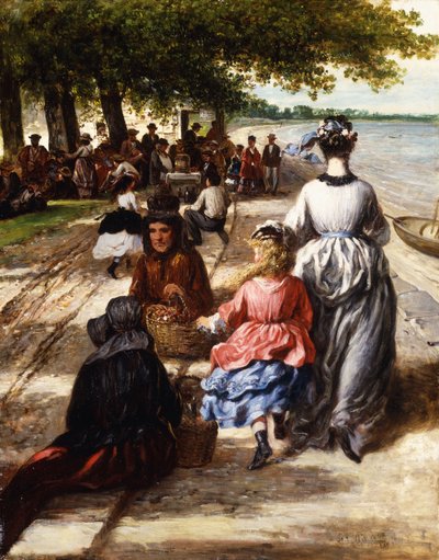 Près de la plage, Gloucester, 1877 - William E. Winner