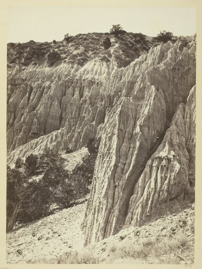 Sculpture de pluie, Salt Creek Canyon, Utah - William H. Bell