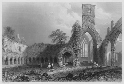 Abbaye de Sligo (gravure) - William Henry (after) Bartlett