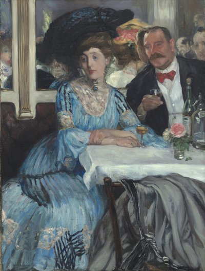 Chez Mouquin - William James Glackens