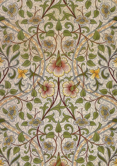 Tissu décoratif. 1876-90 - William Morris