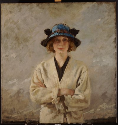 Fille au chapeau bleu, 1912 - William Orpen