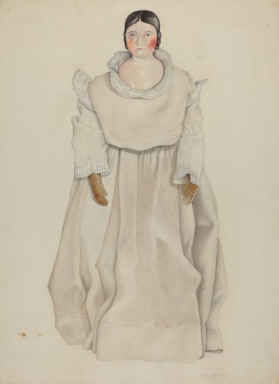 Poupée à tête de porcelaine - William Paul Childers