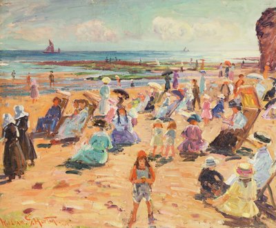 Scène de Plage - William Samuel Horton