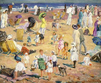 Plage au soleil - William Samuel Horton