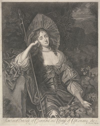 Barbara Duchesse de Cleveland en Bergère - William Sherwin