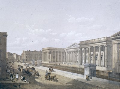 British Museum, Holborn, Londres, 1852 - William Simpson