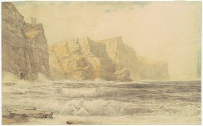 Château de Baldart, Kilkee, comté de Clare, Irlande - William Trost Richards