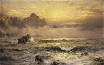 Brume matinale, Guernesey, 1898 - William Trost Richards