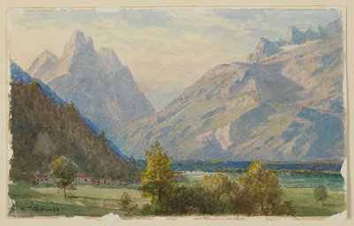 Étude de Paysage, Norvège - William Trost Richards