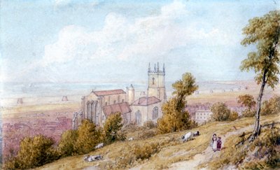 Église de Hythe et Tour Martello, 19e siècle - William Westall