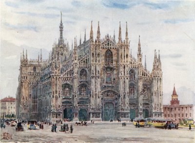 Milan. La cathédrale - William Wiehe Collins