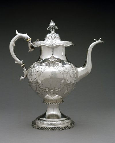 Théière, vers 1845-1872 (argent) - Wood and Hughes (attr.to)