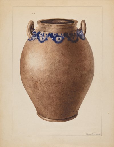 Pot, vers 1937 - Yolande Delasser