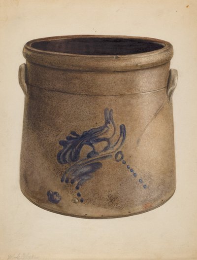 Pot, vers 1939 - Yolande Delasser