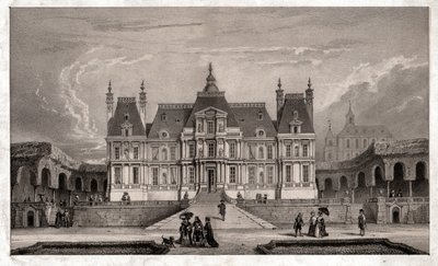 Château de Maison Lafitte, vers 1850 - . .