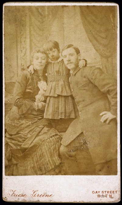 William Friese-Greene, cinématographe, et sa famille, vers 1880 - Henry Charles Fehr