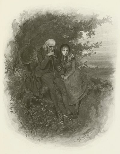 Petite Nell et son Grand-père - after Frederick Barnard