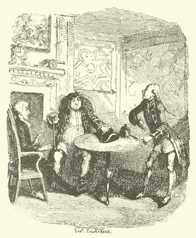 Illustration pour Tristram Shandy - after George Cruikshank