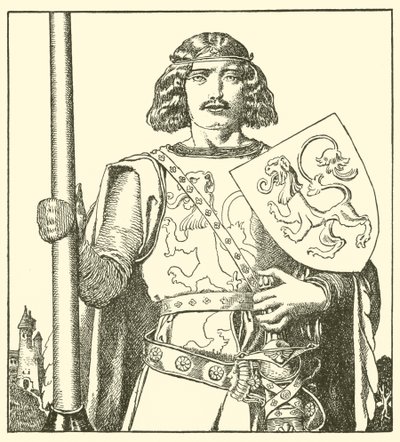 Sir Tristram de Lyonesse - after Howard Pyle