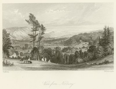 Vue de Norbury - after Thomas Allom