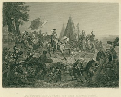 La découverte du Mississippi par De Soto - after W.H. Powell