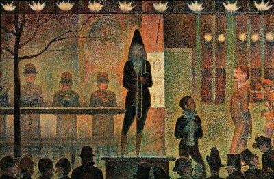 La parade de cirque - Georges Seurat