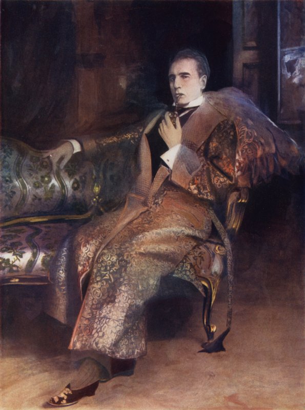 M. William Gillette dans Sherlock Holmes - English Photographer