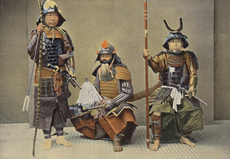 Groupe de samouraïs - European Photographer