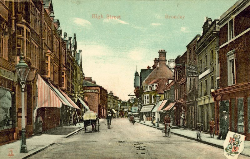High Street, Bromley (photo couleur) - (after) English photographer
