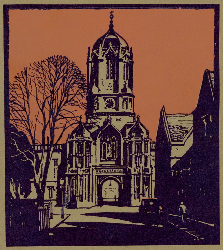 Tom Tower, Christ Church - (after) English photographer