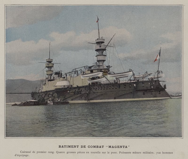 Bâtiment de Combat "Magenta" - (after) French Photographer