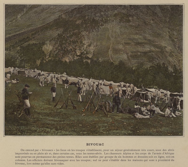 Bivouac - (after) French Photographer