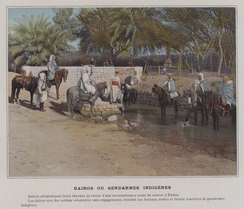 Dairos ou Gendarmes Indigènes - (after) French Photographer