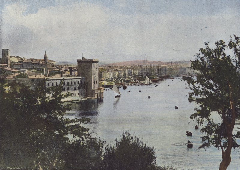 Marseille, Vieux Port - (after) French Photographer