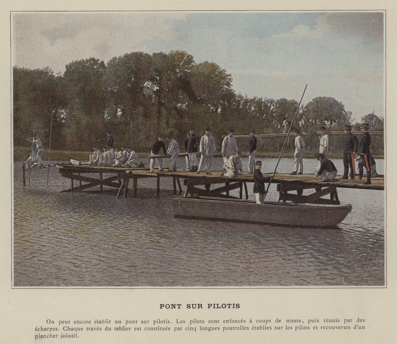 Pont sur Pilotis - (after) French Photographer