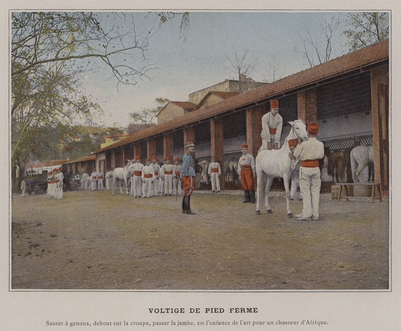 Voltige de Pied Ferme (photo en couleur) - (after) French Photographer