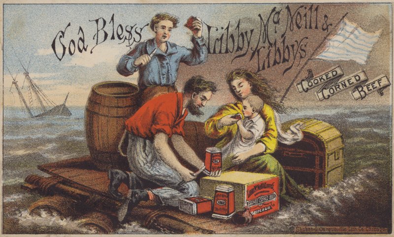 Que Dieu bénisse le corned-beef cuit de Libby - American School