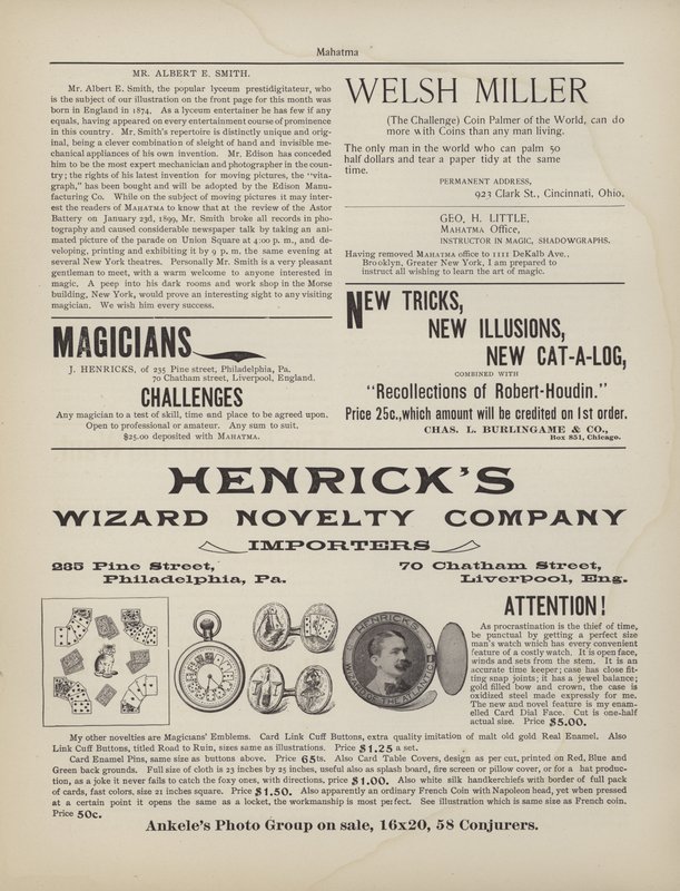 Publicités magiques - American School